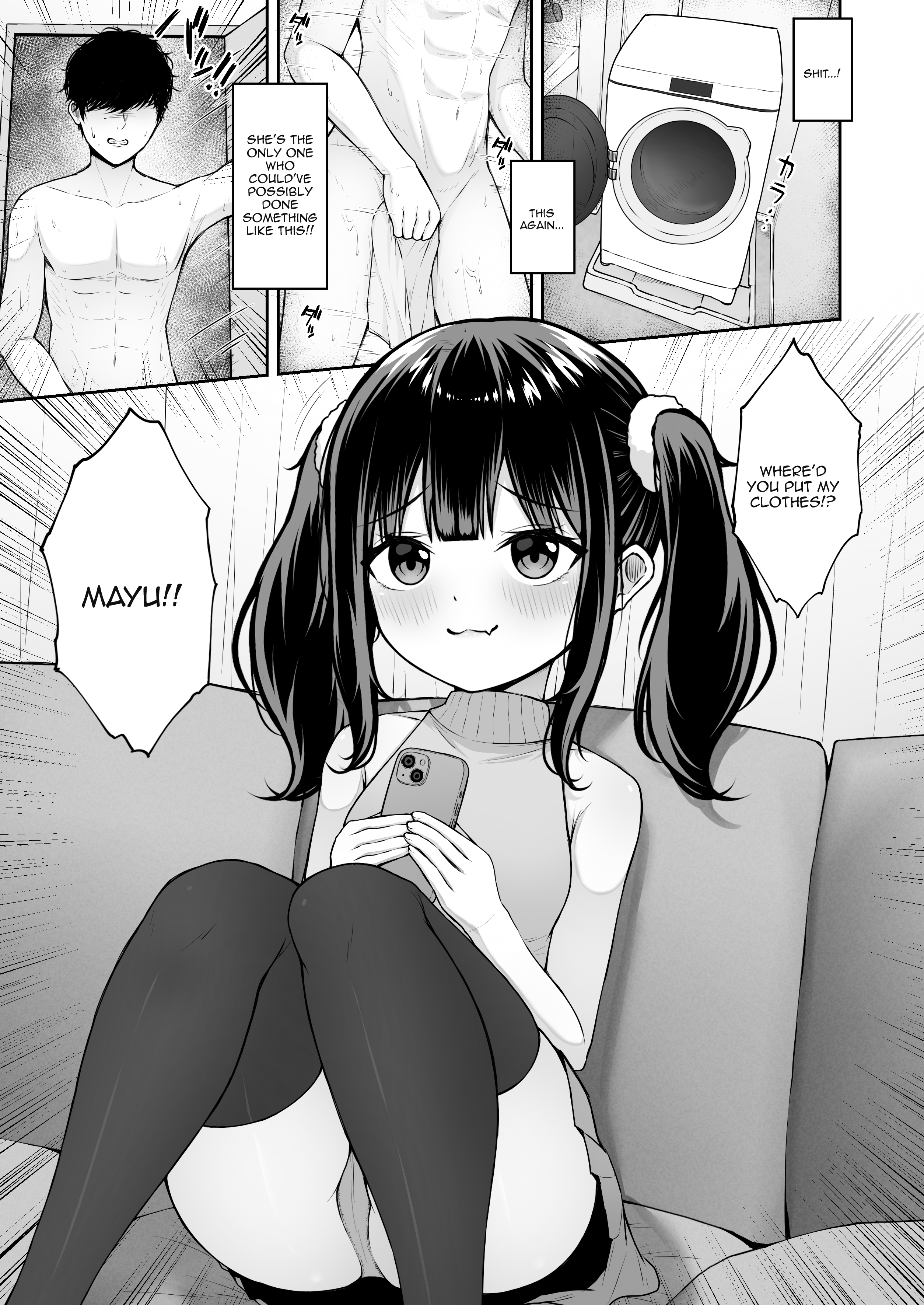 Hentai Manga Comic-My Bratty Little Sister Is Not Honest - First Part-Read-2